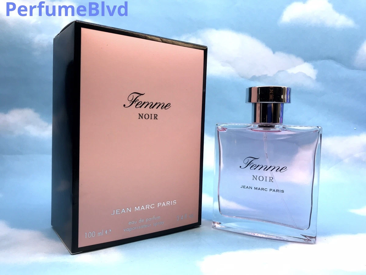 FEMME NOIR BY JEAN MARC PARIS 3.4 FL.OZ 100 ML EAU DE PARFUM SPRAY IN SEALED BOX