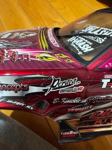 1/10 RC Car Painted Body Candy Red Nissan S15 180SX 240sx Sileighty Body only - Picture 9 of 10