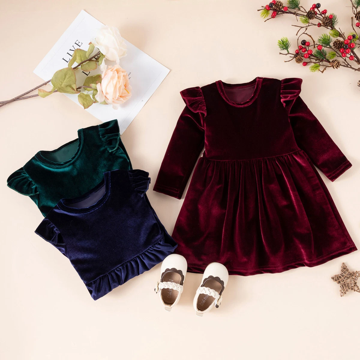 4t long hotsell sleeve dresses