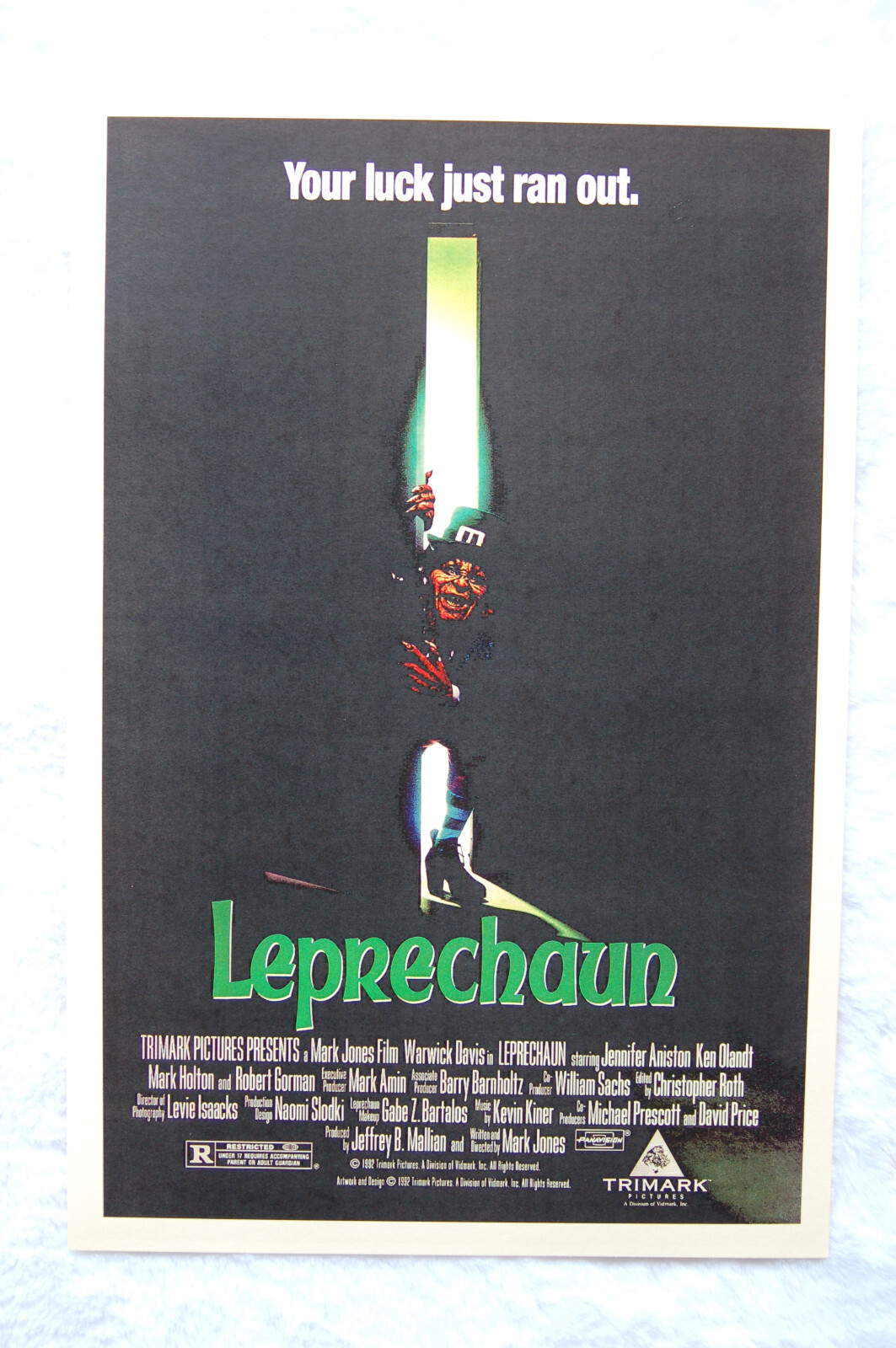 Leprechaun Lobby Card Movie Poster