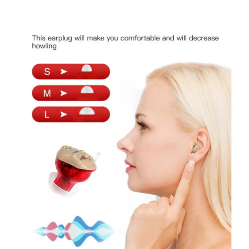 Z19 ITE Akumulatorowy aparat słuchowy Wzmacniacz dźwięku Urządzenie dla seniorów Utrata słuchu - Zdjęcie 1 z 12