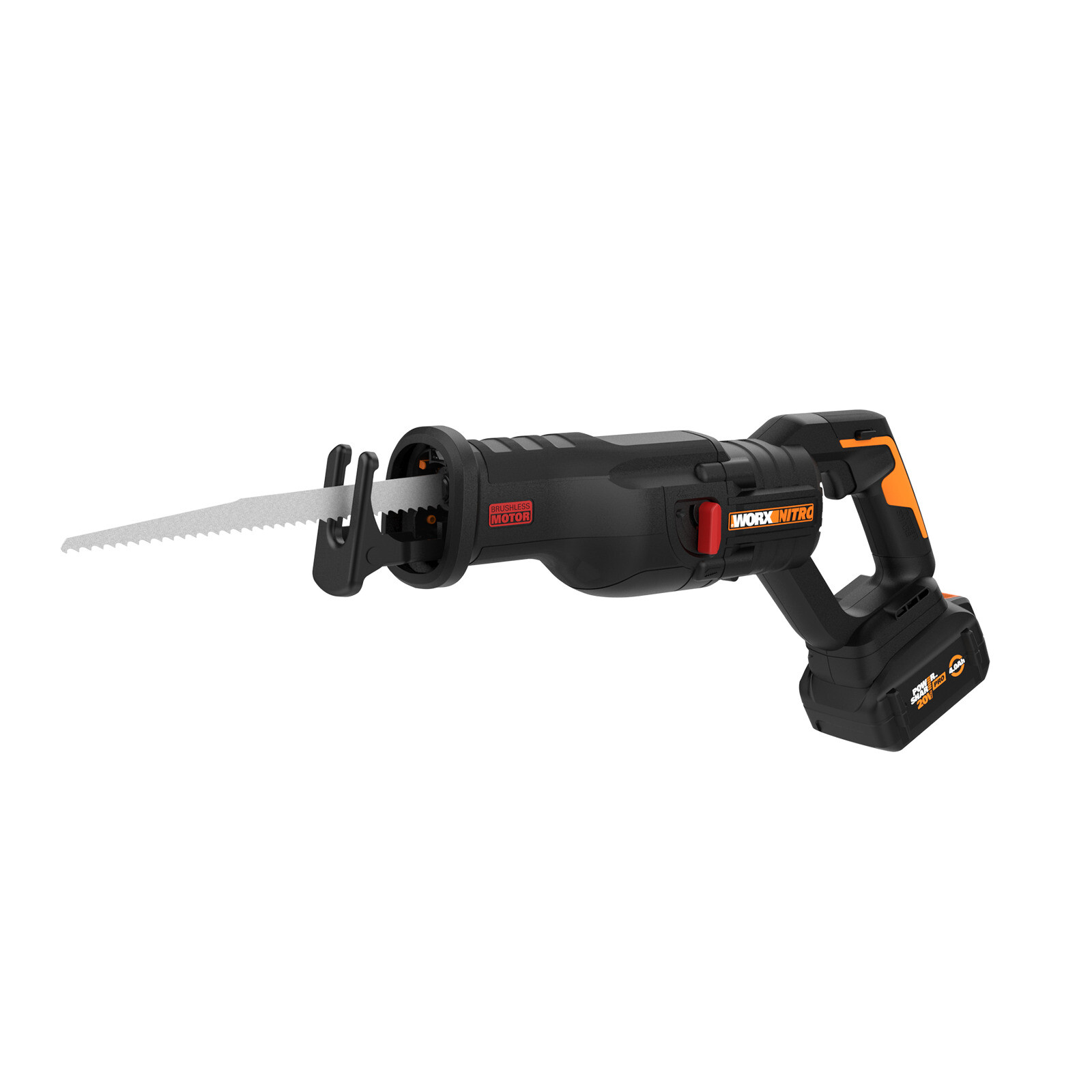 Image of Worx WX516L.9 cordless reciprocating saw
