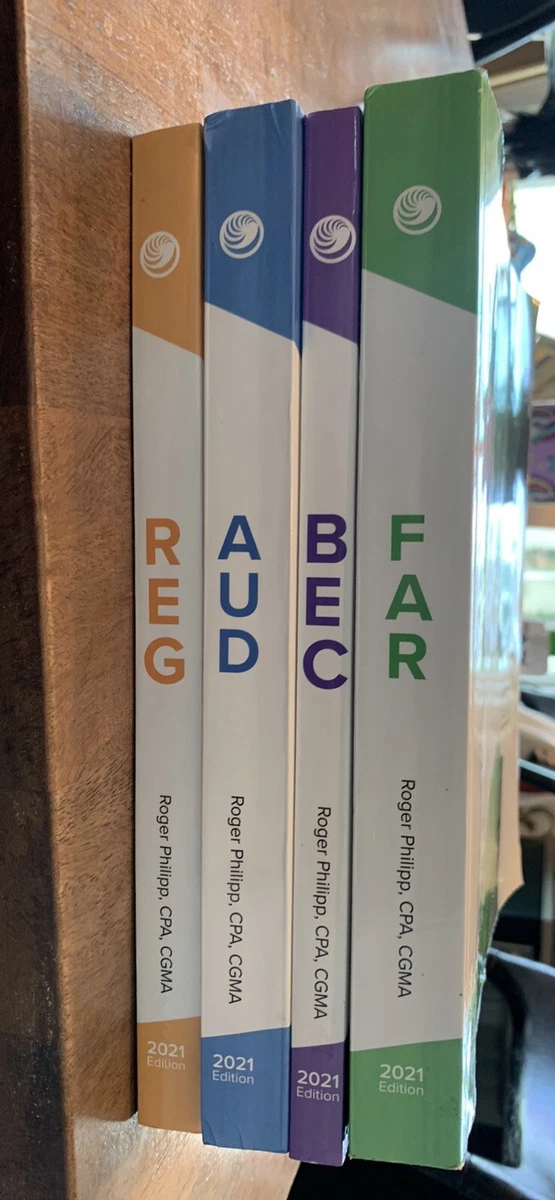 uworld roger CPA Review 2021 editon book set