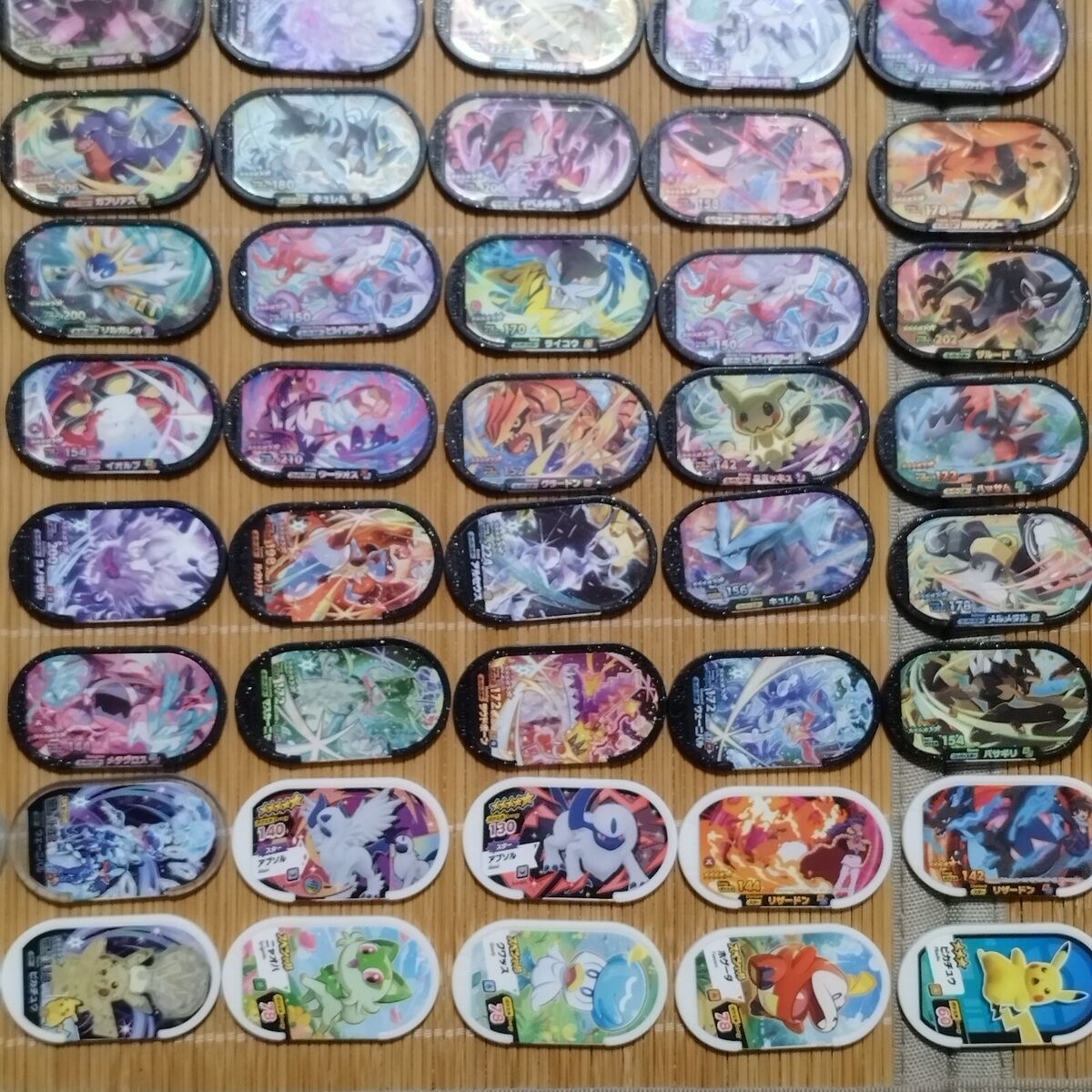 Pokemon Mezastar Lot of 126 Game Disk Chips Japanese Pokemon Mezastar Lot of 126 Game Disk Chips Japanese