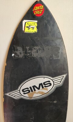 Vintage 1985 Sims 1500 FE Pro Snowboard w/Bindings & Leash | eBay