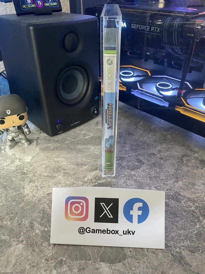 Xbox 360 MINECRAFT PAL UK SEALED (1st Print 2 Day Gold Trail) UKG Wata EX RARE - Image 4 of 4