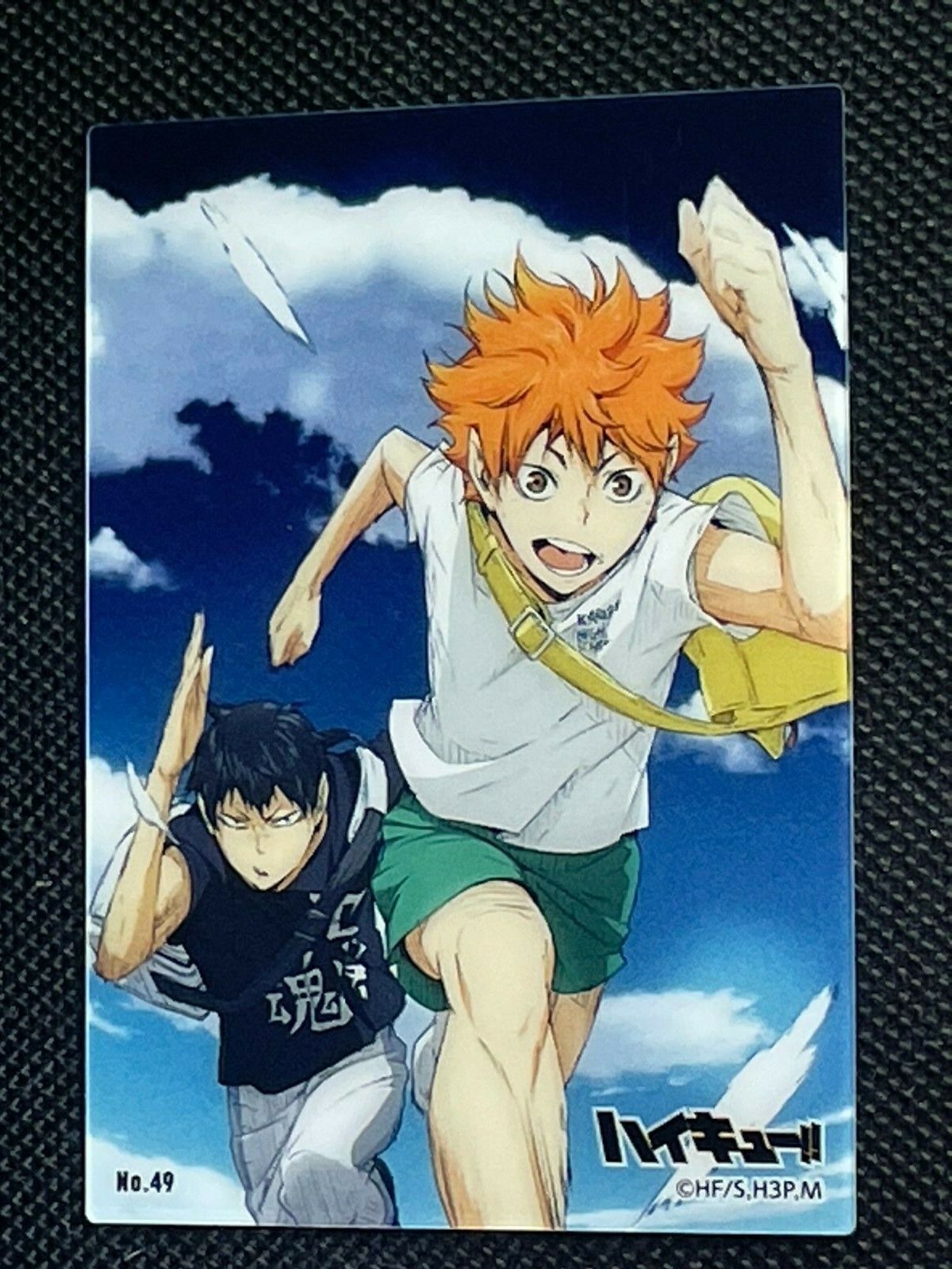 Anime Haikyuu!! Hinata Shoyo Figures Character Card IC Card