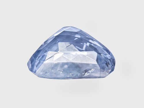 GRS Certified KASHMIR Blue Sapphire 4.66 Ct. Natural Untreated TRIANGULAR Unique - Picture 4 of 9
