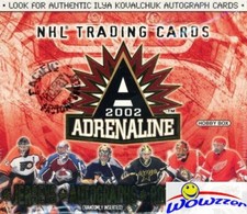 2001/02 Pacific Hockey Adrenaline Hockey HUGE Factory Sealed HOBBY Box-2 JERSEY