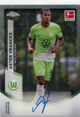 2024 Topps Chrome Bundesliga Aster Vranckx Refractor Auto #BCA-AVR !
