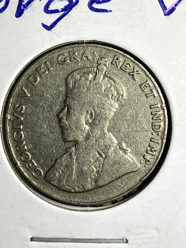 1927 Canada George V Nickel
