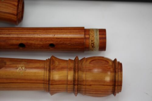 Hopf Tenor Recorder German Vintage 26” long Excellent RARE Tulip Wood - Picture 17 of 24