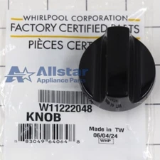 Whirlpool Range Surface Burner Knob W11222048