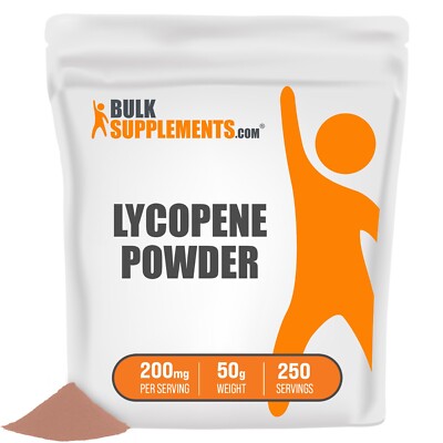 BulkSupplements Lycopene Powder 50g - 200 mg Per Serving