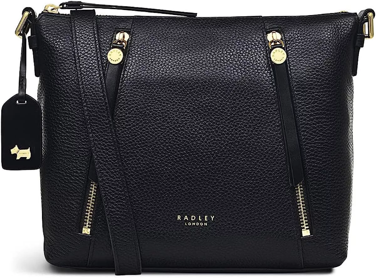 Radley Fountain Road Crossbody Bag Black Medium Shoulder Handbag