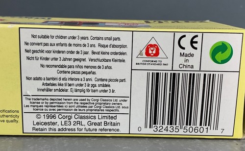 1/50 Corgi Classics Die-cast 50601 M.K.T. Mack AC Van D0259 LZ - Picture 10 of 11