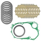 Clutch Friction Steel Plates and Gasket Kit for Yamaha Virago 1100 Xv1100 86-99 (For: Yamaha Virago 1100)