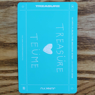 Junkyu Official Photocard Treasure The 2nd Step Chapter One Kpop