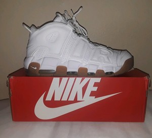 air uptempo white gum