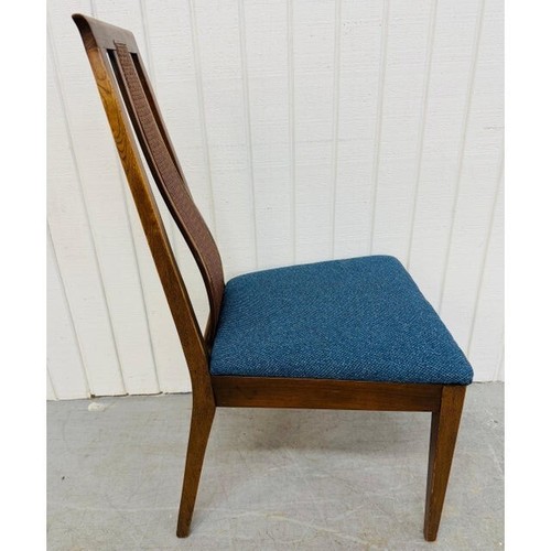 Mid-Century Modern American of Martinsville Walnut Dining Chairs - Set of 6 - Picture 8 of 9