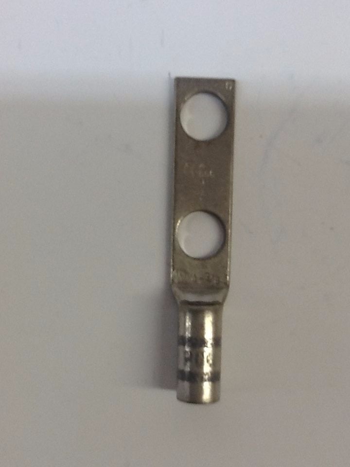 Qty 50 Penn-Union Corp BLU-4D-2TC38 Copper Penn-Crimps Terminal Lug, Y644HS 3/8"