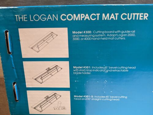 Logan Compact Mat Cutter Model #301 with Bevel Cutting Blade Framing Made in USA - Picture 4 of 13