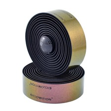 CICLOVATION Advanced Leather Touch Bar Tape Road Handlebar Tape , Aurora Green