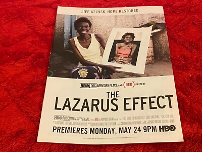 PEEP06 MAGAZINE ADVERT 11X8'' THE LAZARUS EFFECT MOVIE