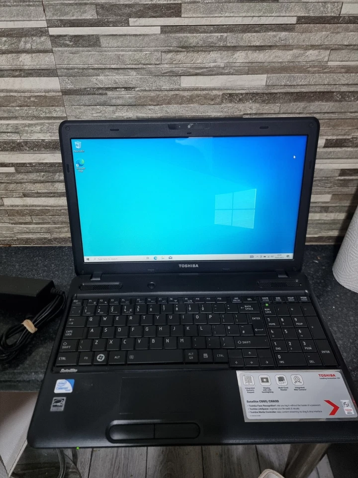 H634 TOSHIBA SATELLITE PRO Intel dual core C660-195 LAPTOP 500gb hdd 4gb ram - Image 2 of 4