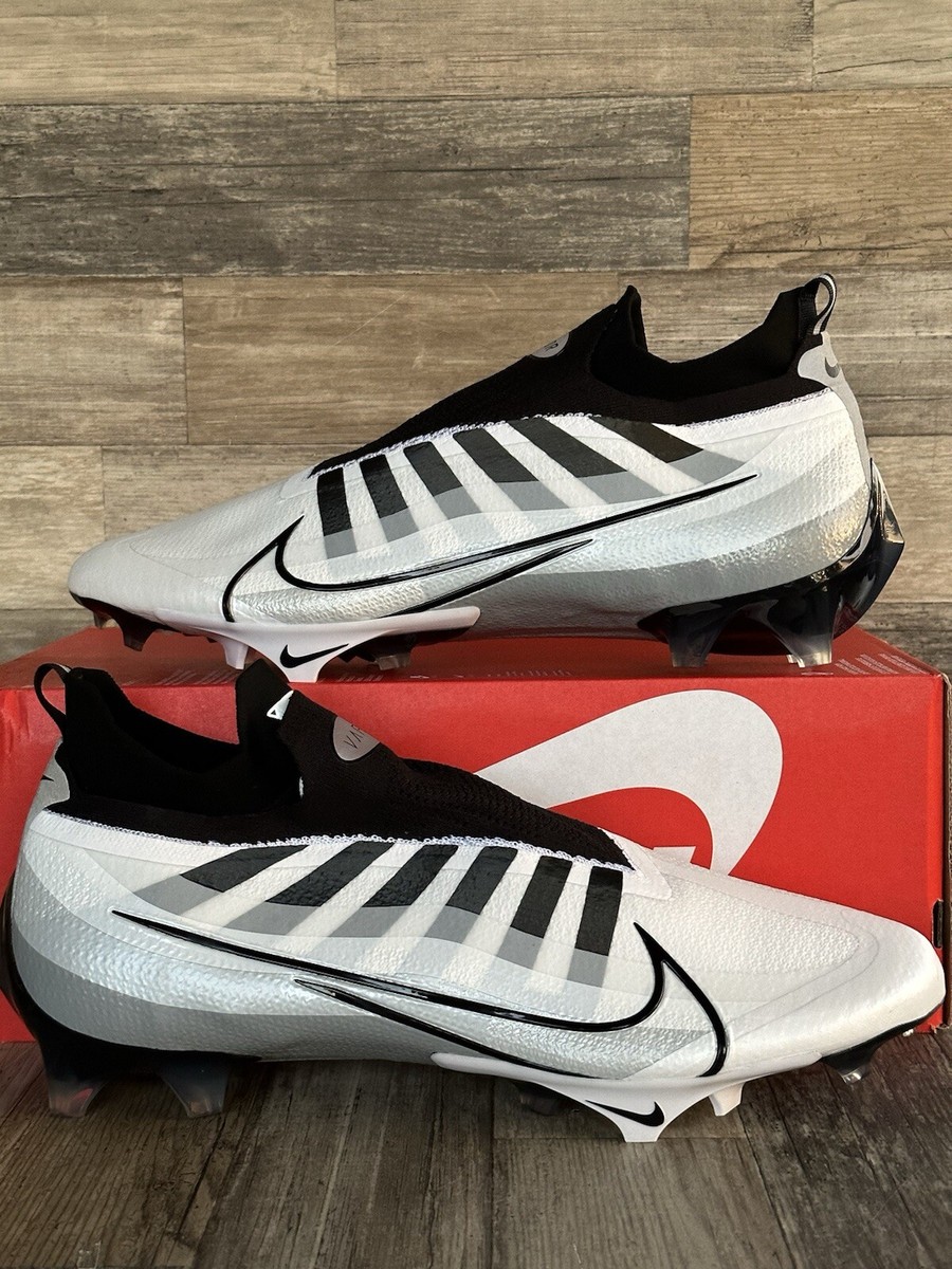 Nike Vapor Edge Elite 360 Flyknit White/Silver Football  display picture 3