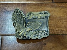 Vintage IH International Harvester Belt Buckle 4070 Transtar scout Binder Eagle
