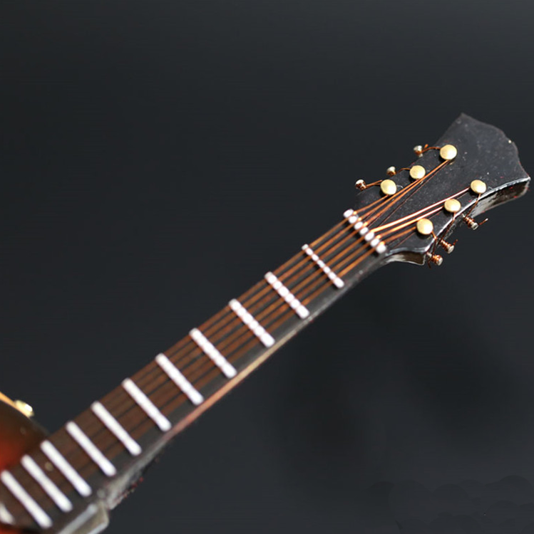 1/6 Scale Scene Model Musical Instruments Electric Guitar F 12