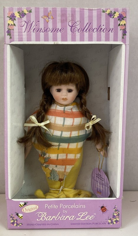 Vintage Limited Edition Petite Porcelain Doll by Barbara Lee Winsome Collection