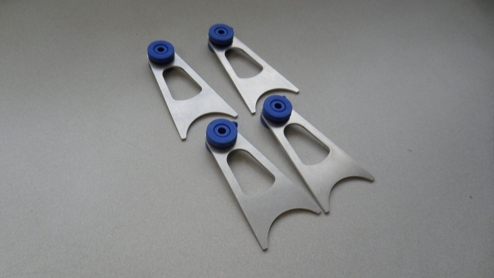 Custom Stainless Steel Weld On Exhaust Hanger 2.5" Pipe Hot Rod