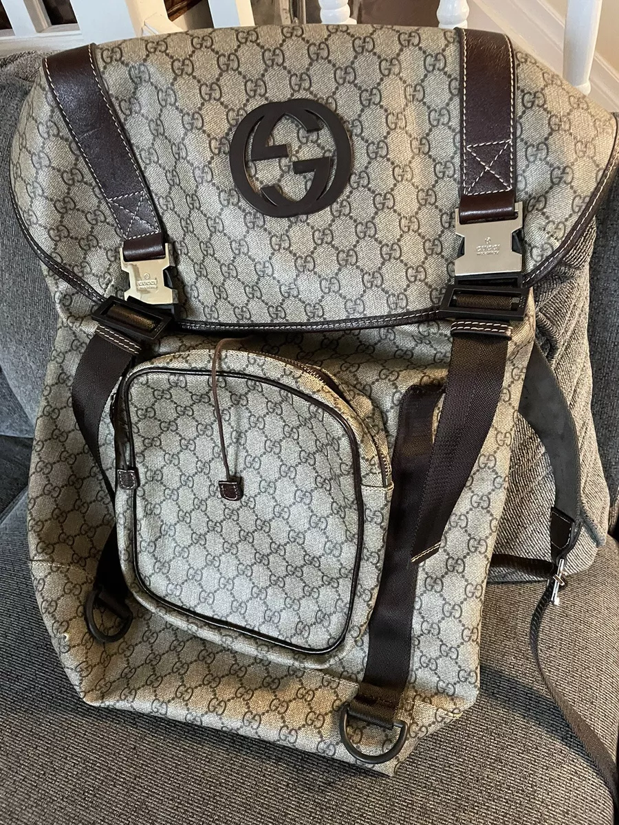 Gucci - Gg-supreme Canvas and Leather Belt Bag - Mens - Beige Multi