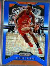2020 Panini Prizm WNBA Prizms Blue #7 Jasmine Thomas /149