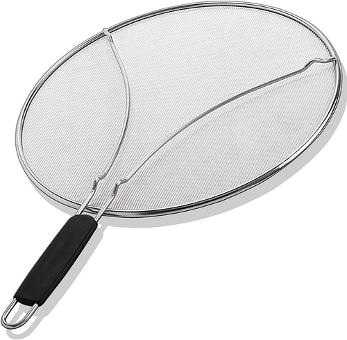13In Stainless Steel Splatter Screen - Grease Guard for Frying Pan, Cooking - Picture 12 of 12