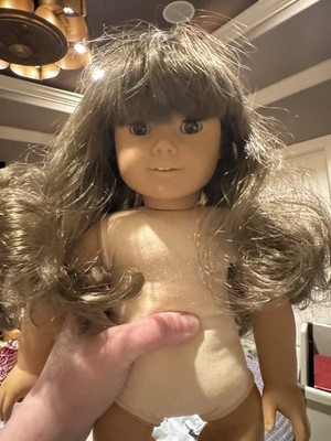 Pleasant Company American Girl 1989 Samantha Doll White Body Classic Sam Look!