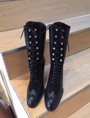 pollini stiefel damen Budapester Stiefeletten 