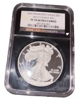2012 S American Silver Eagle Dollar NGC 25 Anniversary labPF (PR) 69 Ultra Cameo