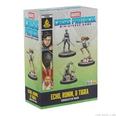 Asmodee   Marvel: Crisis Protocol - Echo, Ronin & Tigra   Board Game Expansion