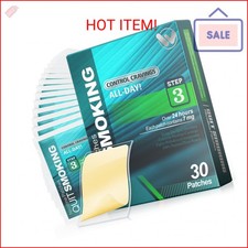 Nicotine Patches Step 3, 7 mg Quit Smoking Patches