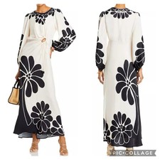 Farm Rio | Palermo Floral Cut Out Maxi Dress. Size S