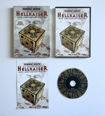 Clive Barker's Hellraiser 20th Anniversary Edition - DVD 2007 - Horror Movie