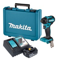 Makita DDF 083 RT1E Akku Bohrschrauber 18 V 40 Nm 1/4'' Brushless + LadegeräT