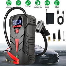 Car Jump Starter with Air Compressor 99800mAh Battery Jumper Box Charger Booster
