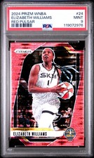 2024 PANINI PRIZM WNBA RED PULSAR #24 ELIZABETH WILLIAMS 150/299 PSA 9