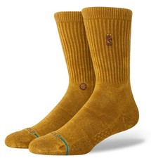 stance nba logoman wash -gold- socks Men s Size L 9-13