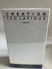 Ted Lapidus CREATION 3.4oz EDT Spray, 100 AUTHENTIC, SEALED, NIB