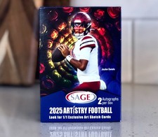 2025 SAGE ARTISTRY Football BASE / PARALLEL / INSERT / AUTO *You Pick-10% off 4+